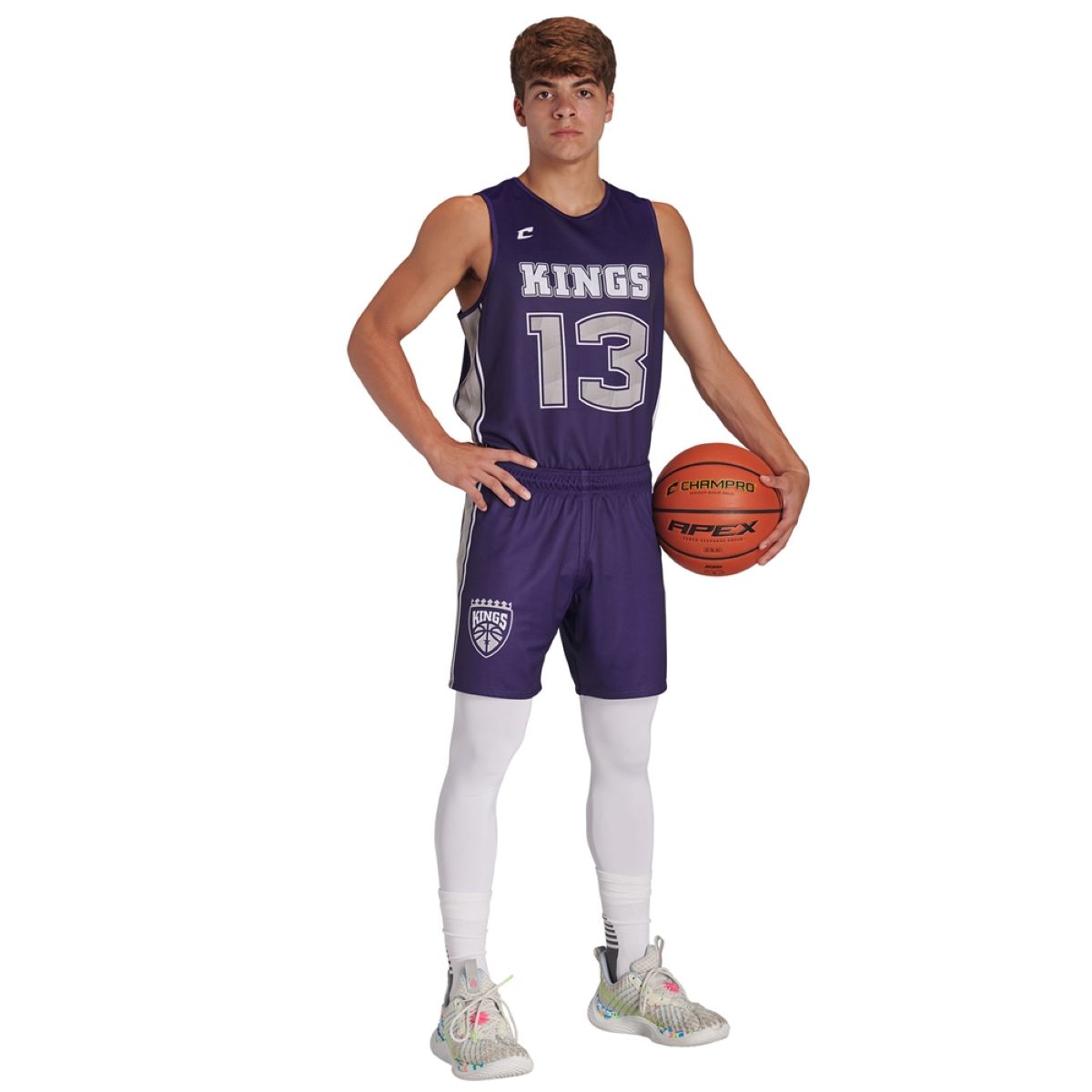 Custom Single-Ply Reversible Basketball 7" Short Adult, Youth Team Basketball Shorts