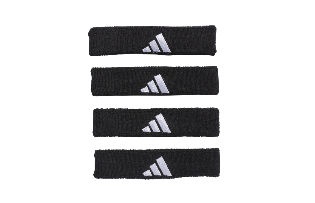 adidas Interval 2.0 3/4-inch Bicep Bands 4 Pack Football Accessories & Bags All