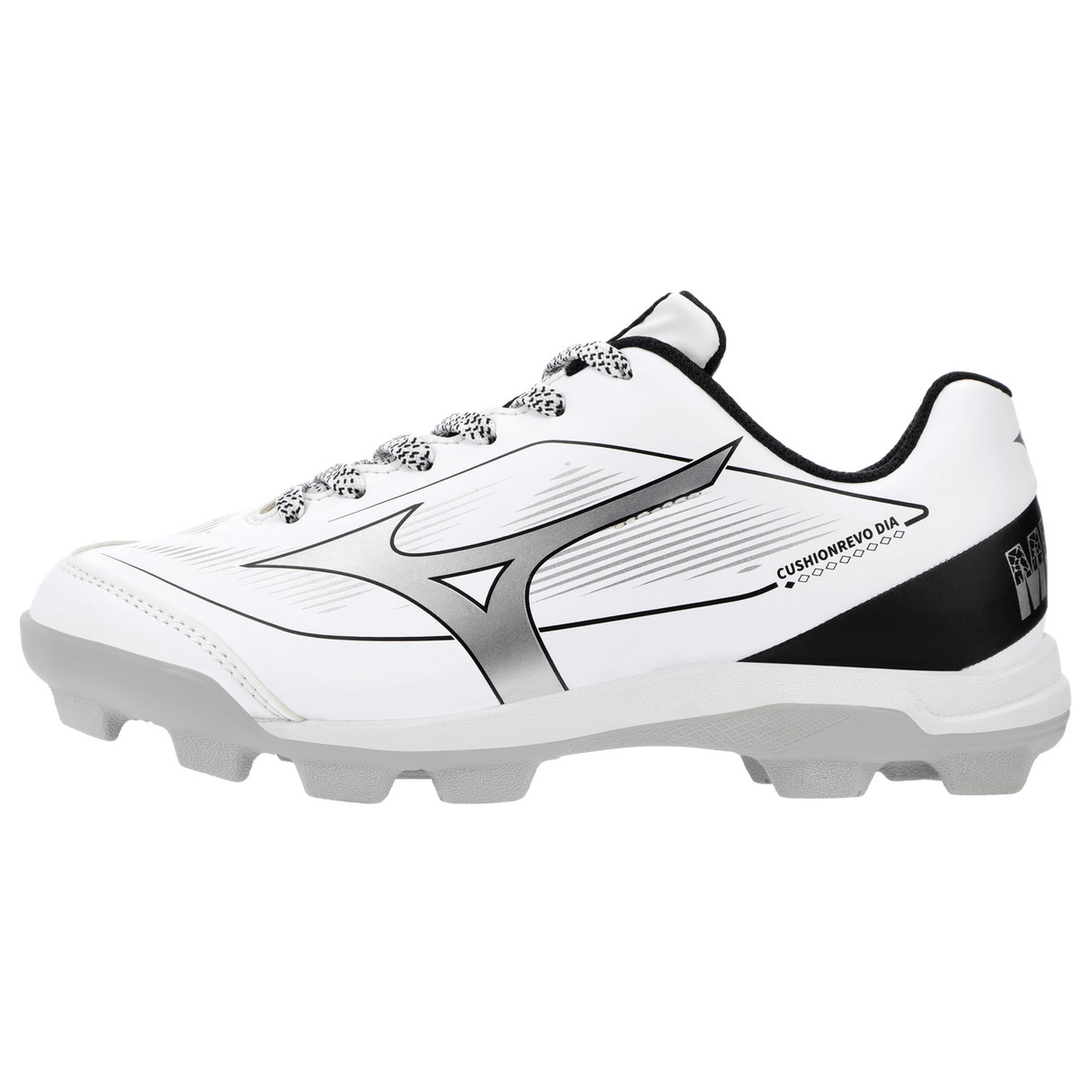 Mizuno Youth Cushionrevo Diamond Baseball Cleats-1