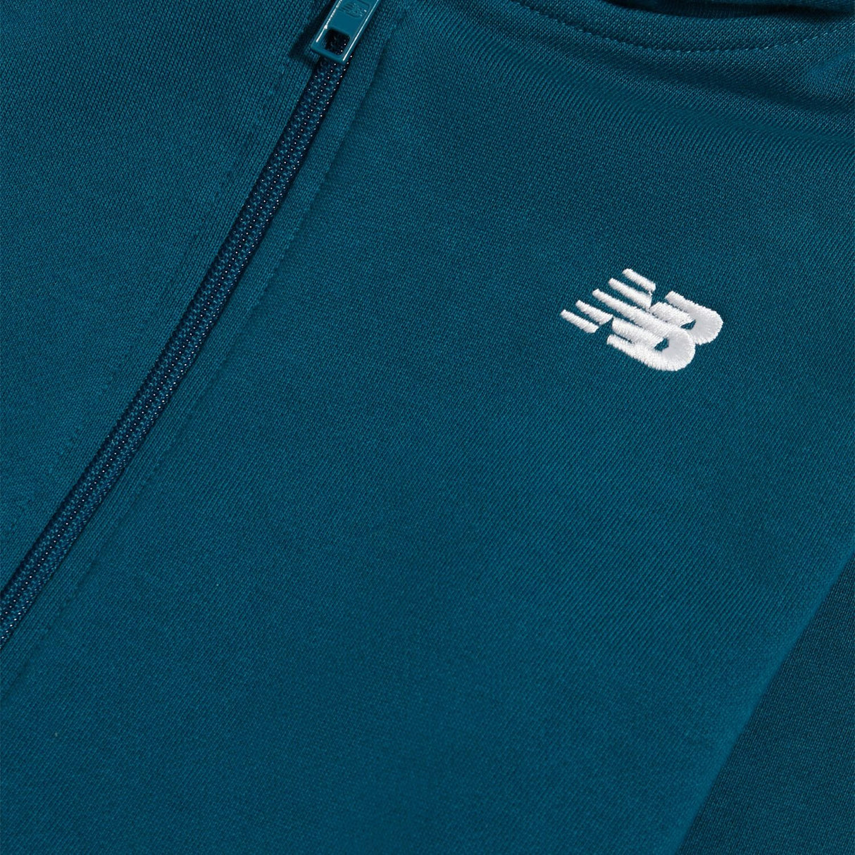 New Balance Boys' Brush Back Small Logo Full Zip Hoodie-3