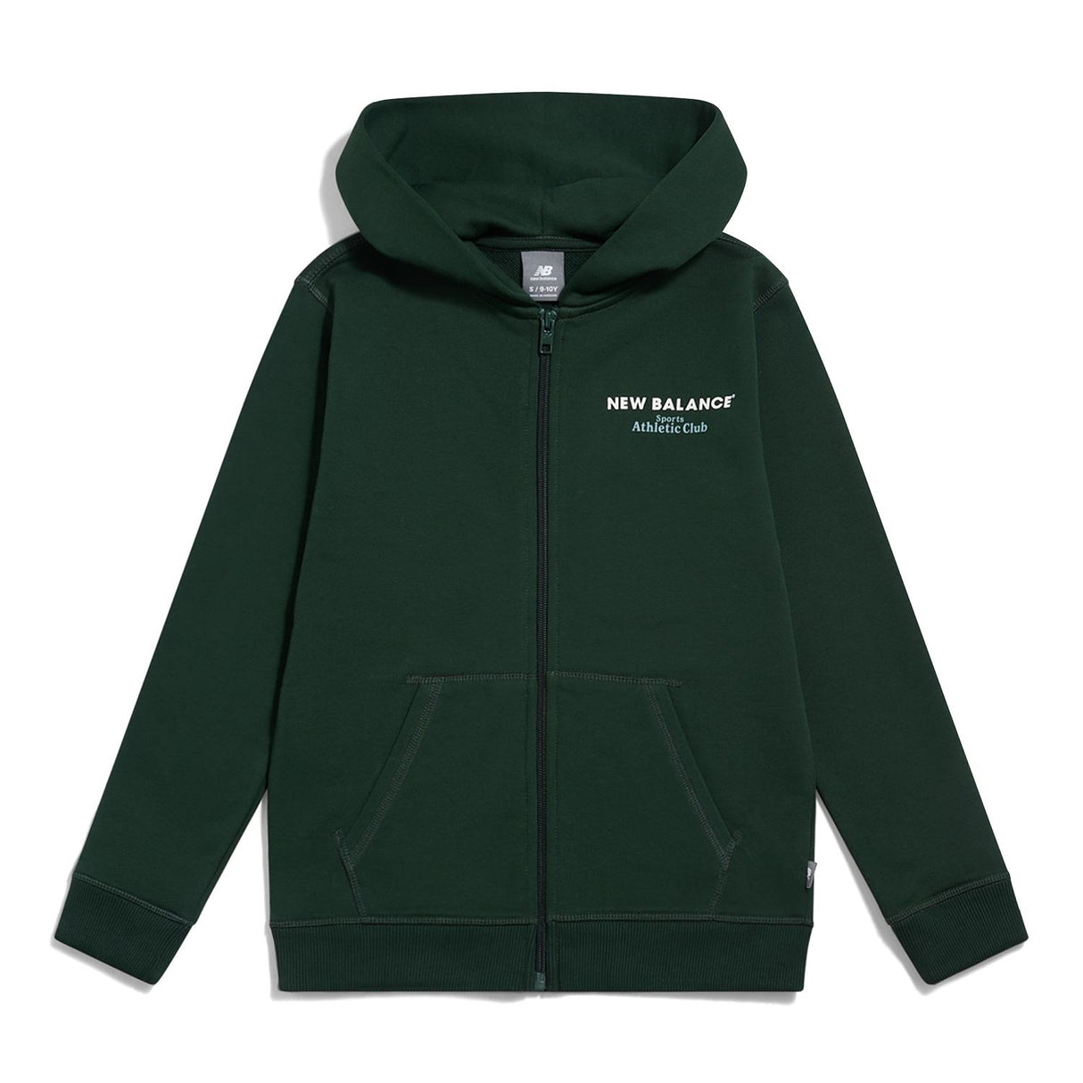 New Balance Boys' Sports Club Graphic Full Zip-1