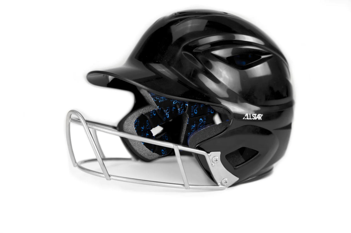 All Star Adult S7 Fastpitch Batting Helmet with Faceguard