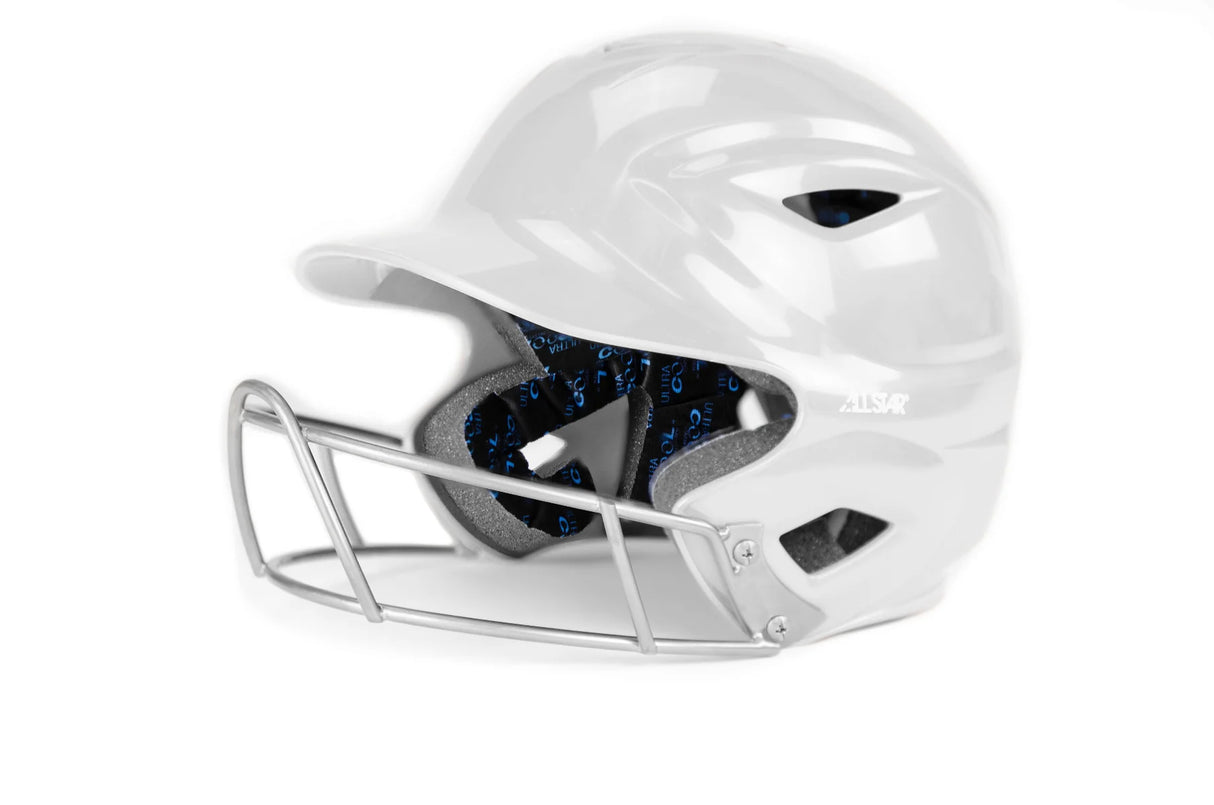 All Star Adult S7 Fastpitch Batting Helmet with Faceguard