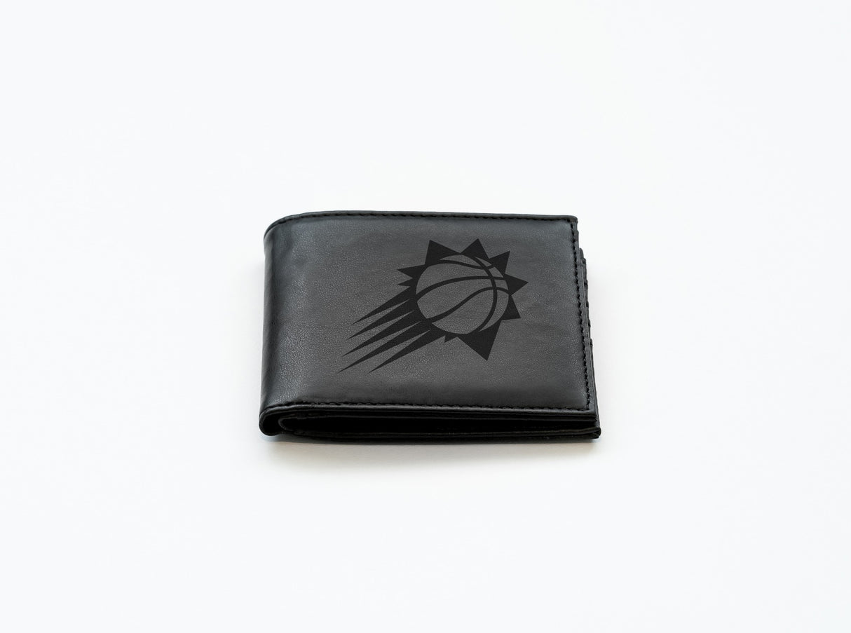 Rico Industries NBA Phoenix Suns Laser Engraved Billfold Wallet-2