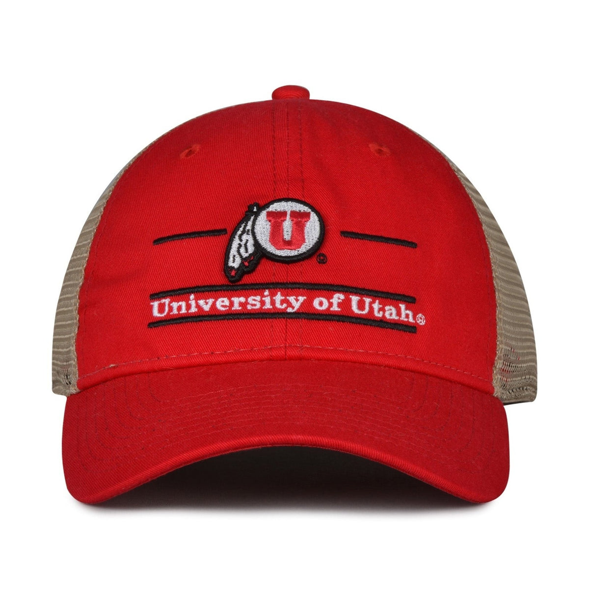 The Game Headwear Utah Split Bar Trucker Hat