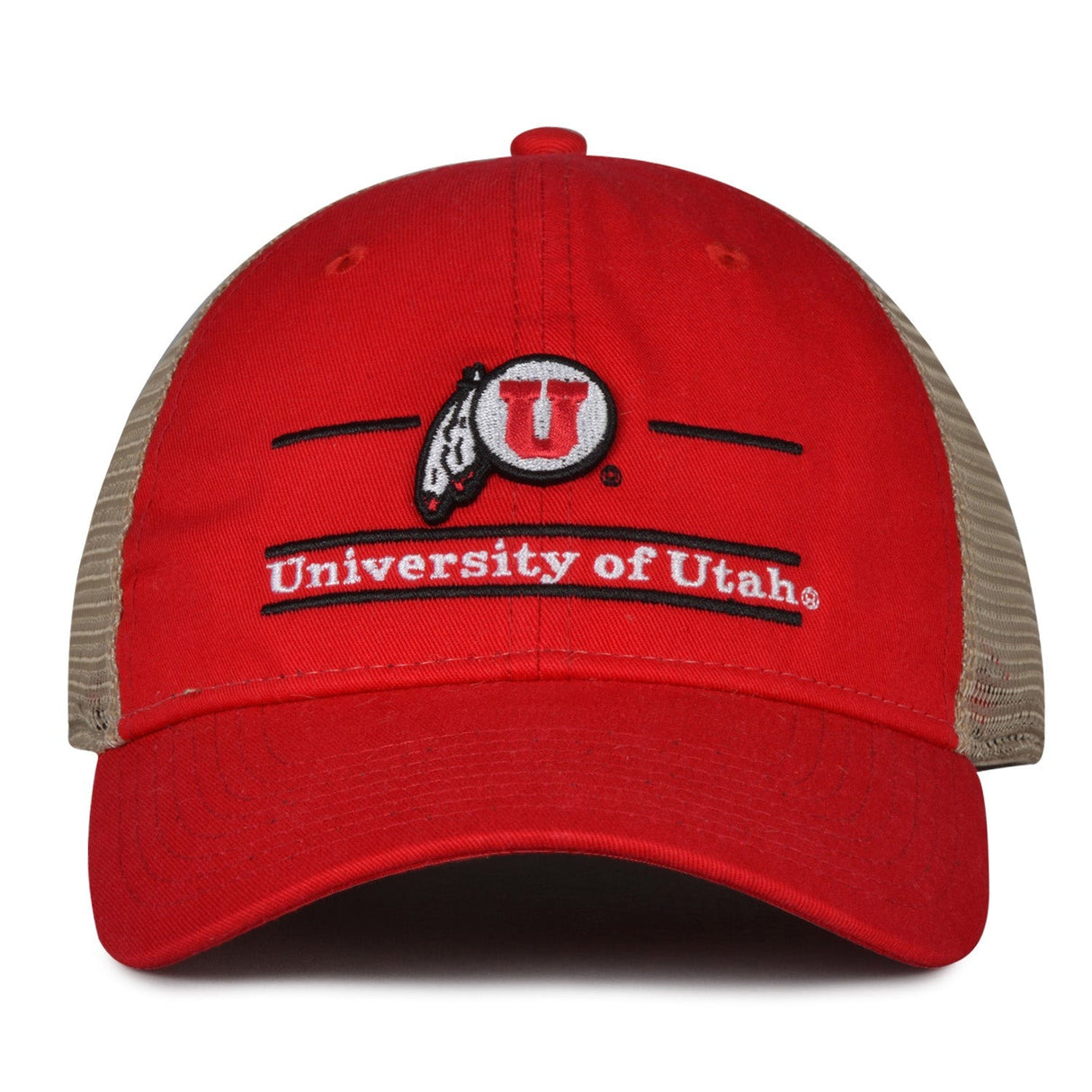 The Game Headwear Utah Split Bar Trucker Hat