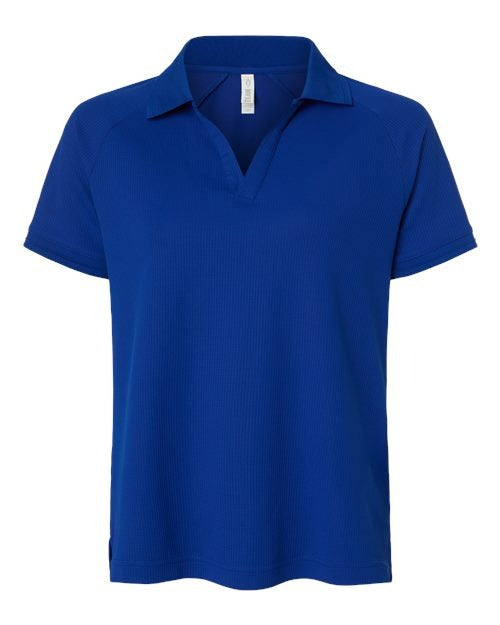 Team 365 Women's Topspin Stretch Grid Textured Polo-1
