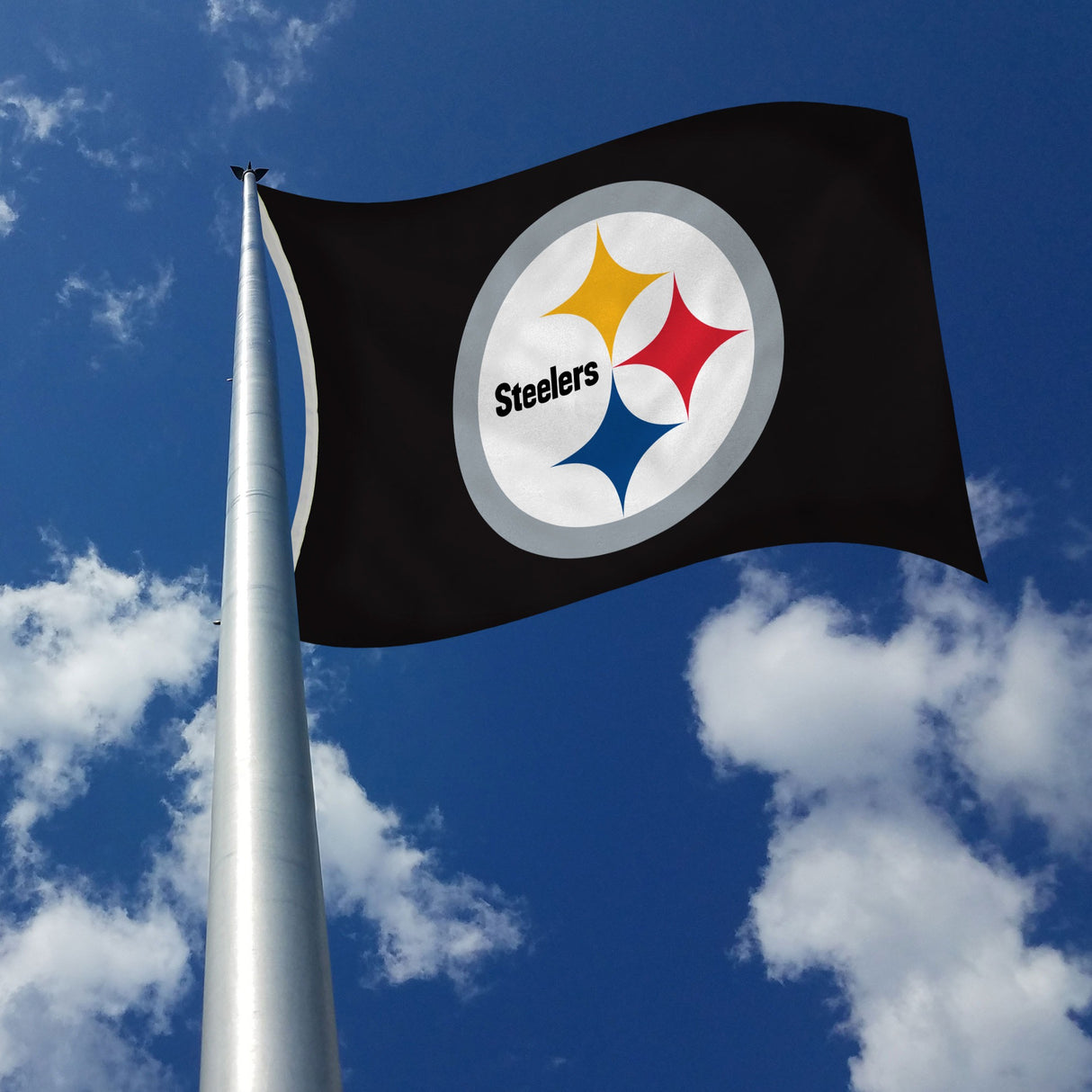 Rico Industries NFL Pittsburgh Steelers Standard 3' x 5' Banner Flag-2