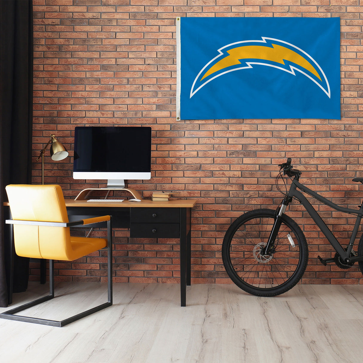 Rico Industries NFL Los Angeles Chargers Standard 3' x 5' Banner Flag-1