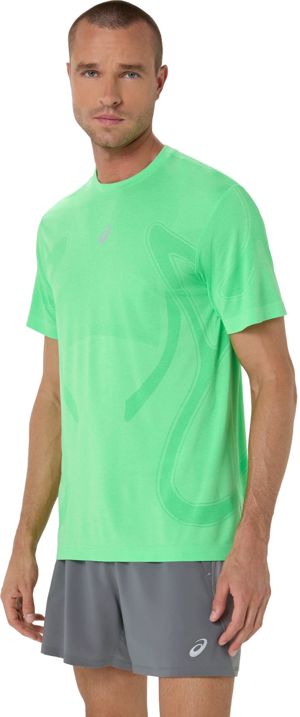 Asics Men's Road Seamless Short Sleeve Top-3