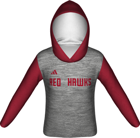 Adidas Women's Loose Fit Long Sleeve Hoodie Team All Sport Shirts & Tops