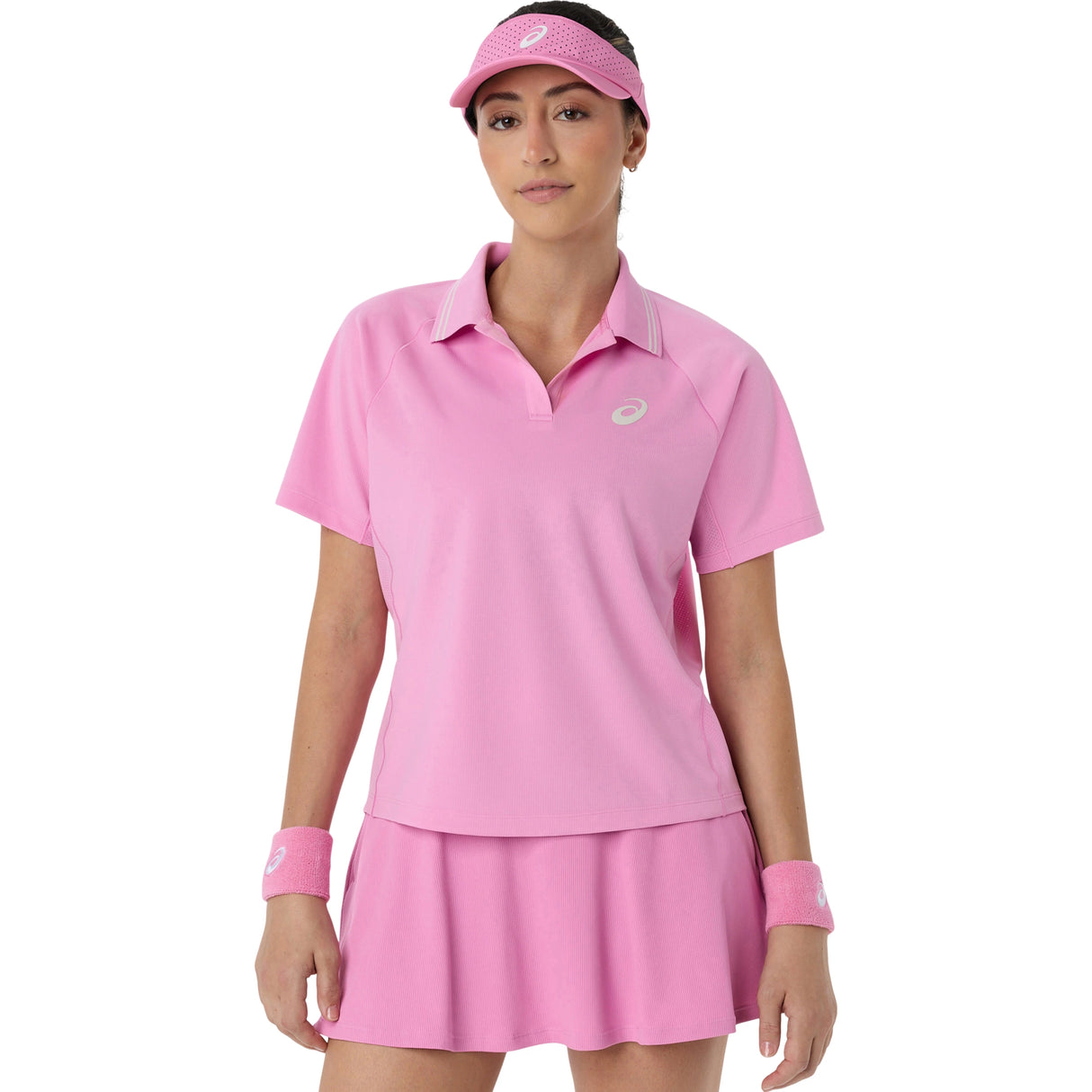 Asics Women's Game Polo Short Sleeve Top-1