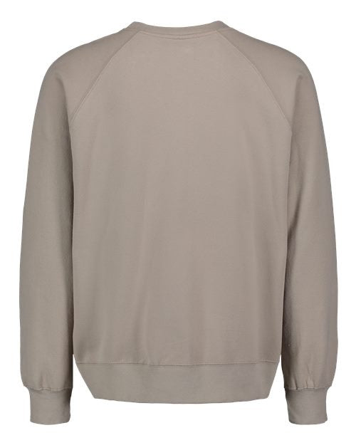 MV Sport Men's Vintage Fleece Raglan Crewneck Sweatshirt-2