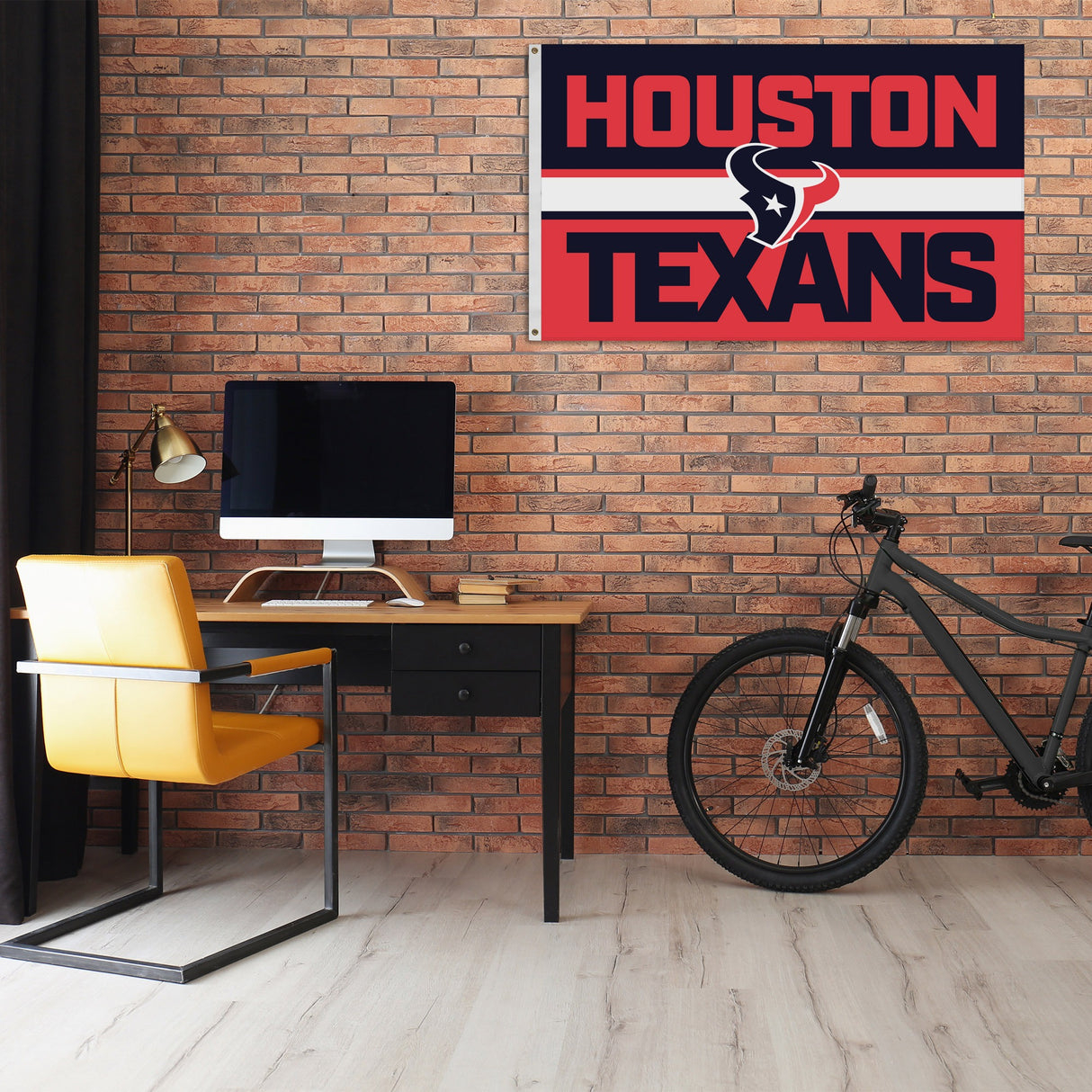 Rico Industries NFL Houston Texans Bold 3' x 5' Banner Flag-1