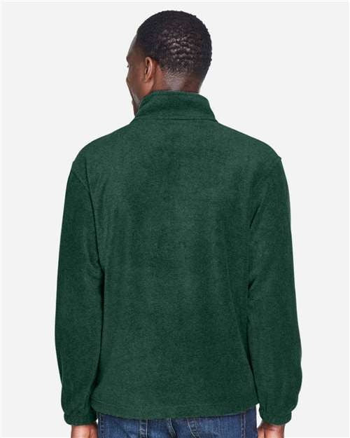 Harriton Men's Fleece Quarter-Zip Pullover-5