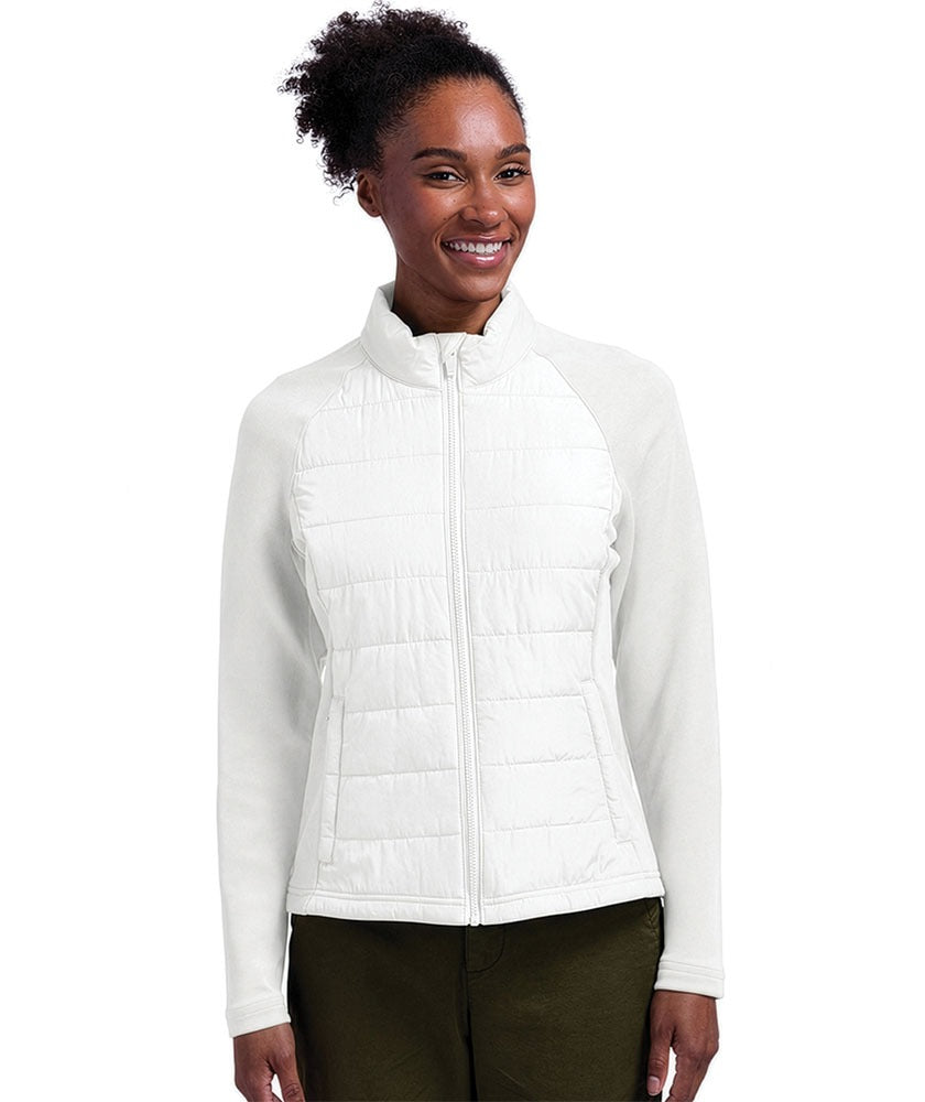 Charles River Women's Lotus Hybrid Puffer Jacket-1