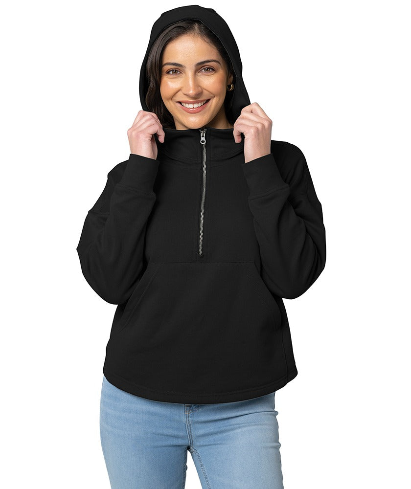 Charles River Women's Willow Scallop Hem Hoodie-2
