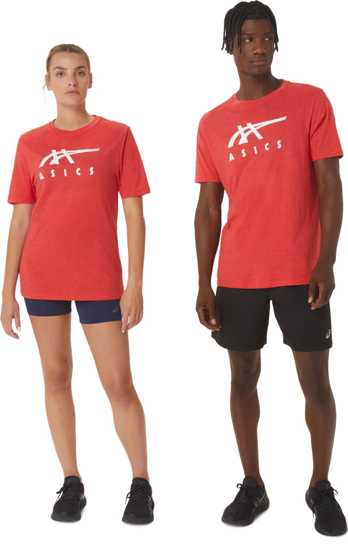 Asics Men's Stripe Short Sleeve Tee-1