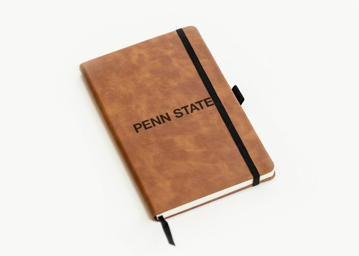 Rico Industries NCAA Penn State Nittany Lions - PSU Brown - Primary Laser Engraved Small Notepad-2