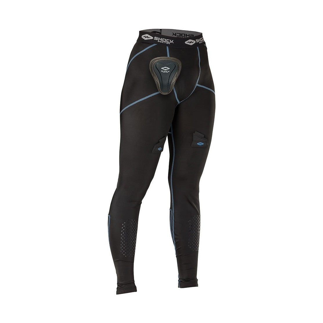 Shock Doctor Girl's compression Cut Resistance Hockey Pant withPelvic Protector-2