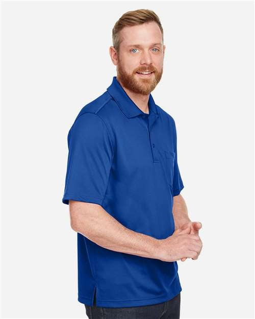 Harriton Men's Advantage Snag Protection Plus IL Pocket Polo-4