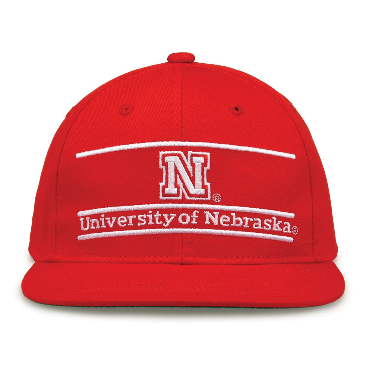 The Game Headwear Nebraska Retro Bar Snapback Hat
