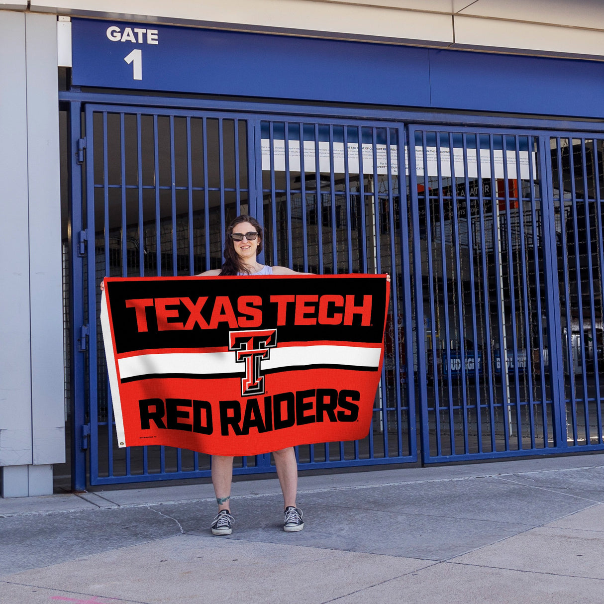 Rico Industries NCAA Texas Tech Red Raiders Bold 3' x 5' Banner Flag-3