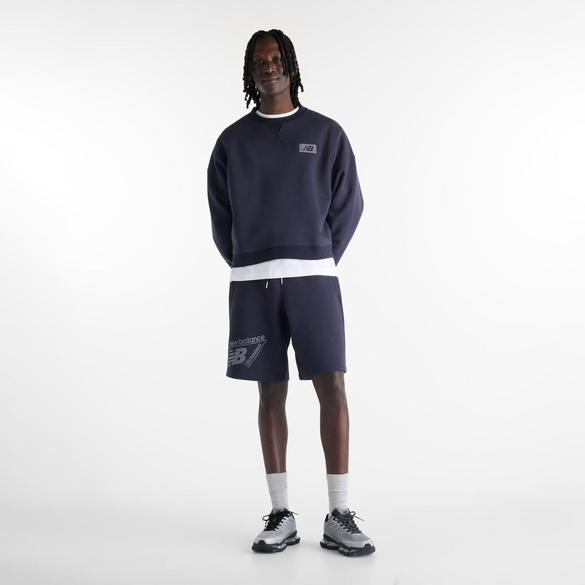 New Balance Men's Athletics Crafted Fleece Crew-6