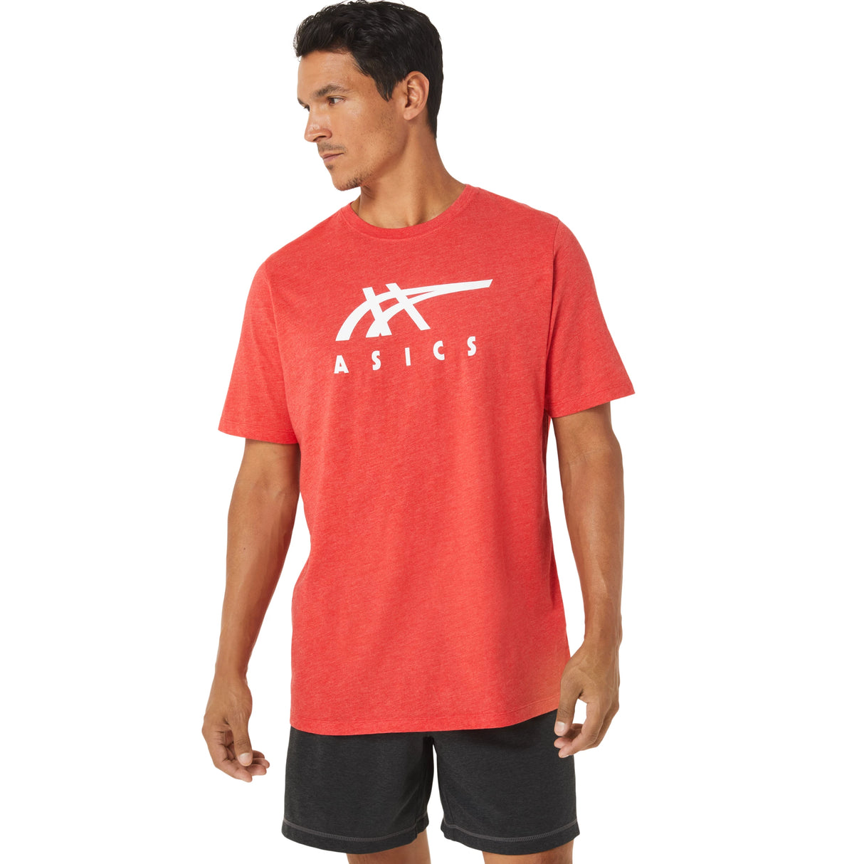 Asics Men's Stripe Short Sleeve Tee-2