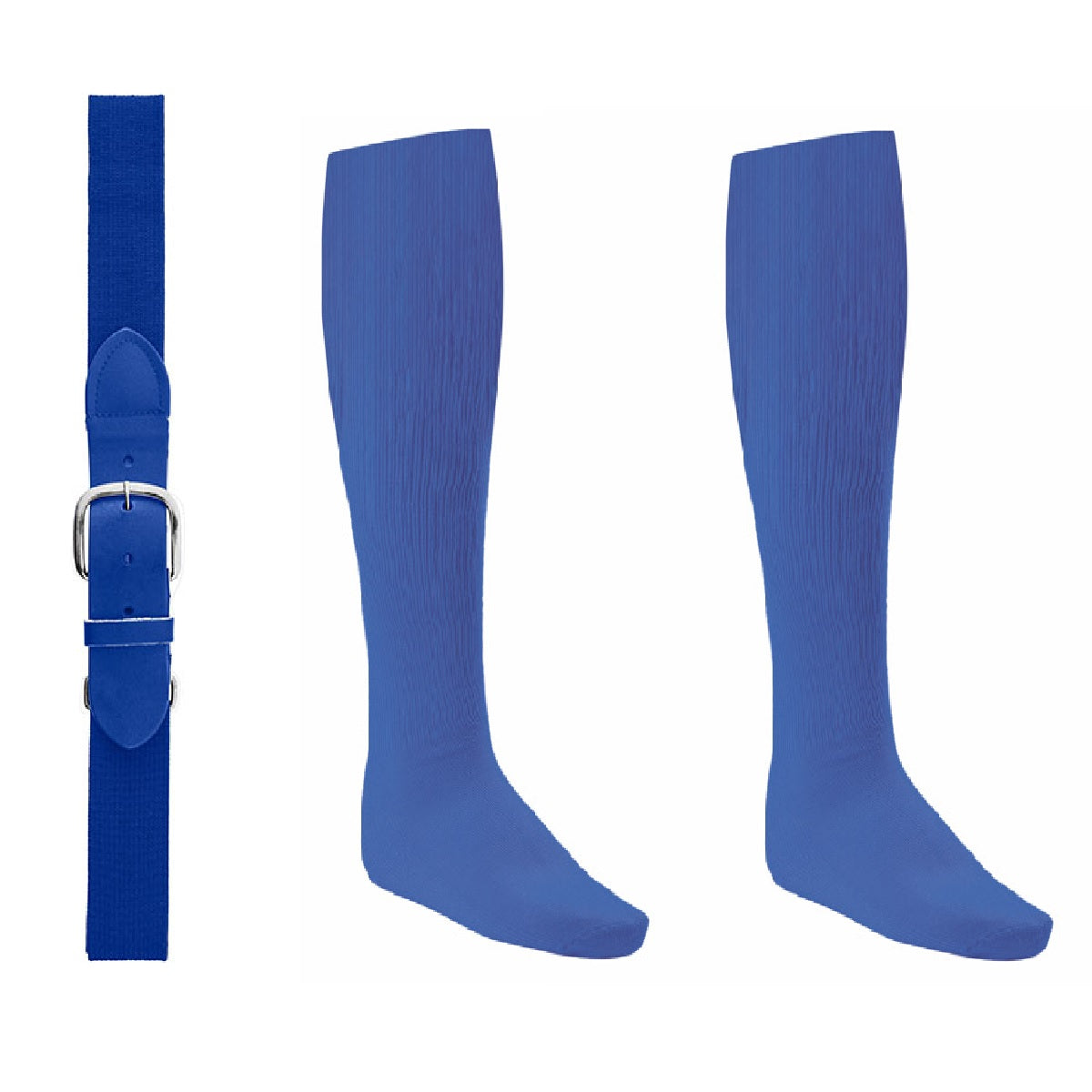 Champion Baseball or Softball Belt/Sock Combo Baseball Socks & Belts All