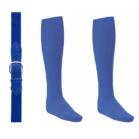 Champion Baseball or Softball Belt/Sock Combo Baseball Socks & Belts All