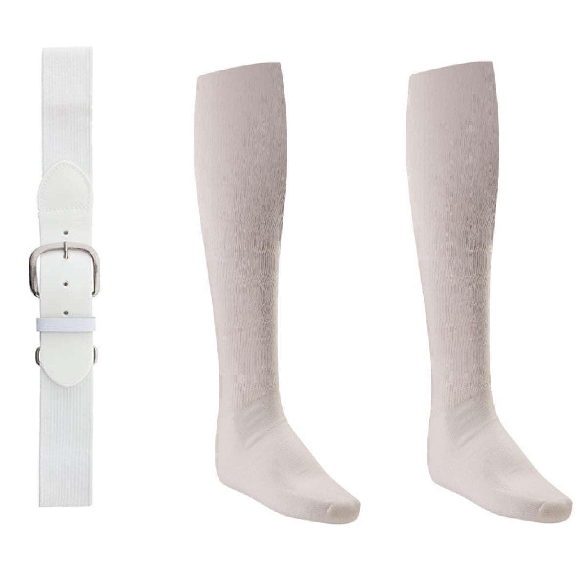 Champion Baseball or Softball Belt/Sock Combo Baseball Socks & Belts All