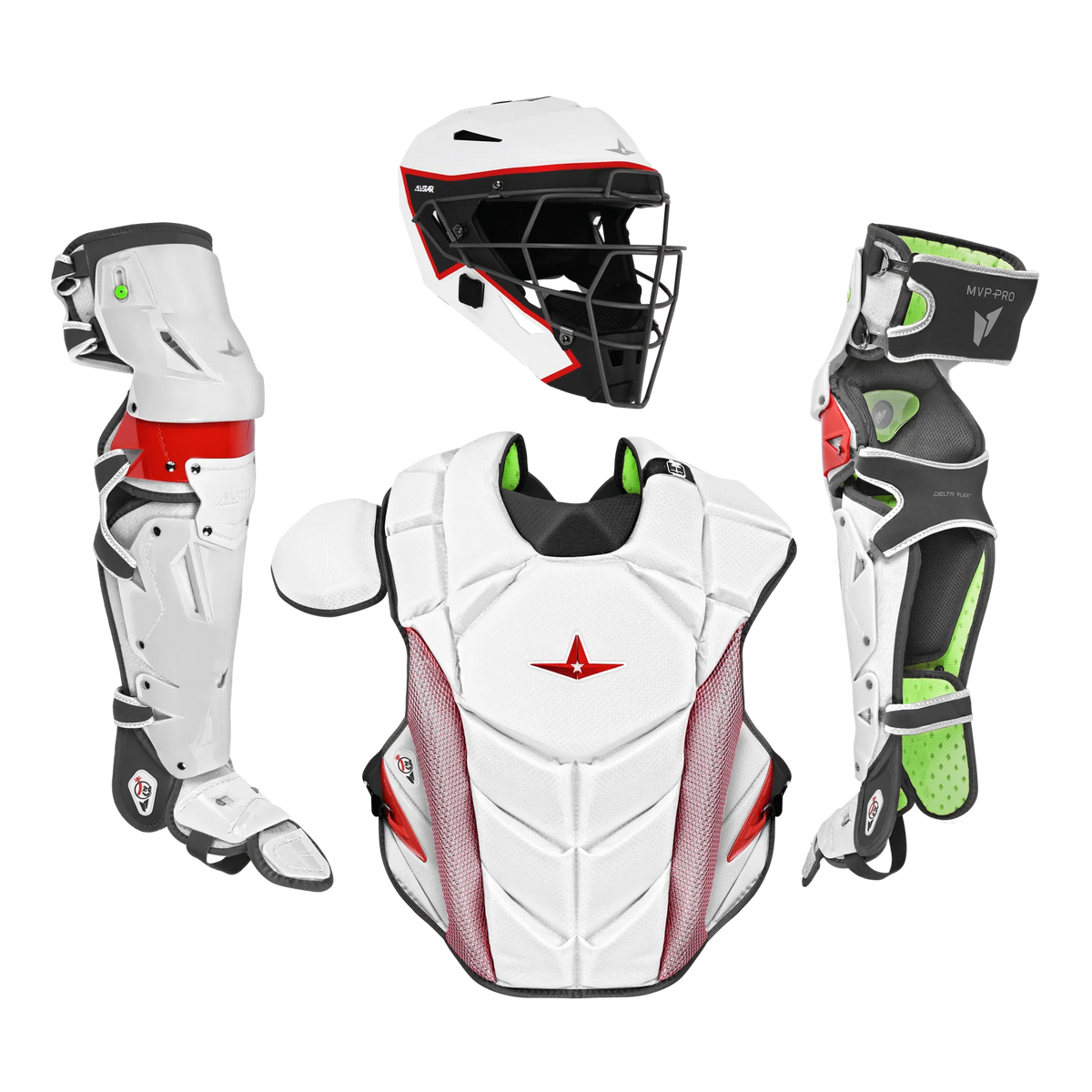 All Star MVP-PRO™ Short Fuse Series Baseball Catcher's Set-1