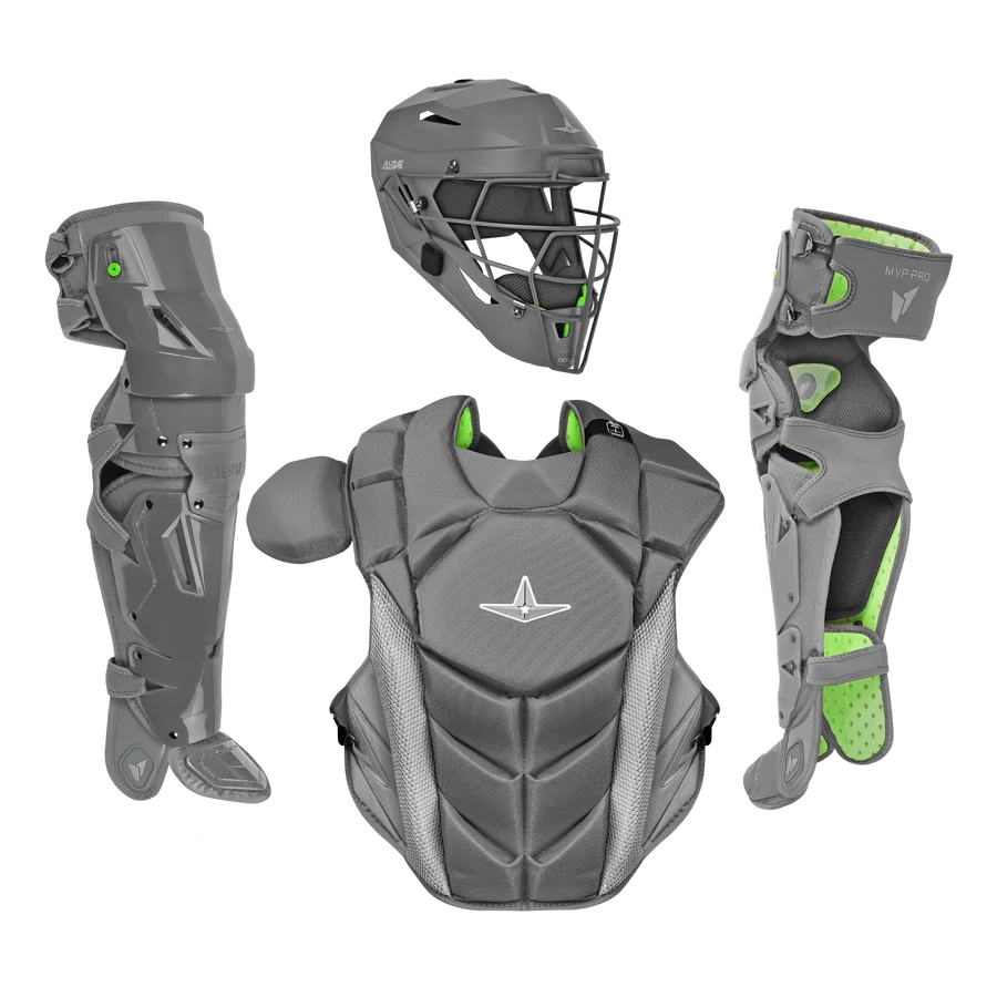 All Star MVP-PRO™ LT Series Baseball Catcher's Kit Baseball Catcher's Protective Equipment All