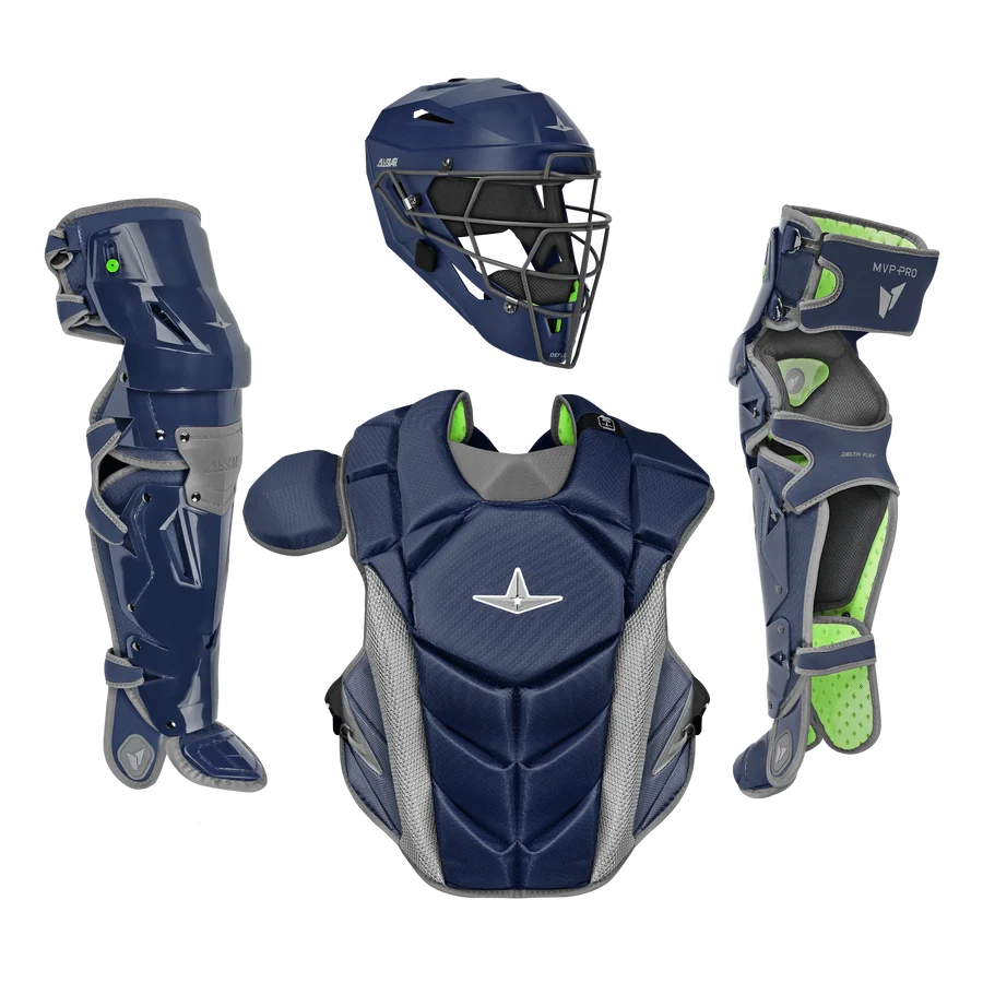 All Star MVP-PRO™ LT Series Baseball Catcher's Kit Baseball Catcher's Protective Equipment All