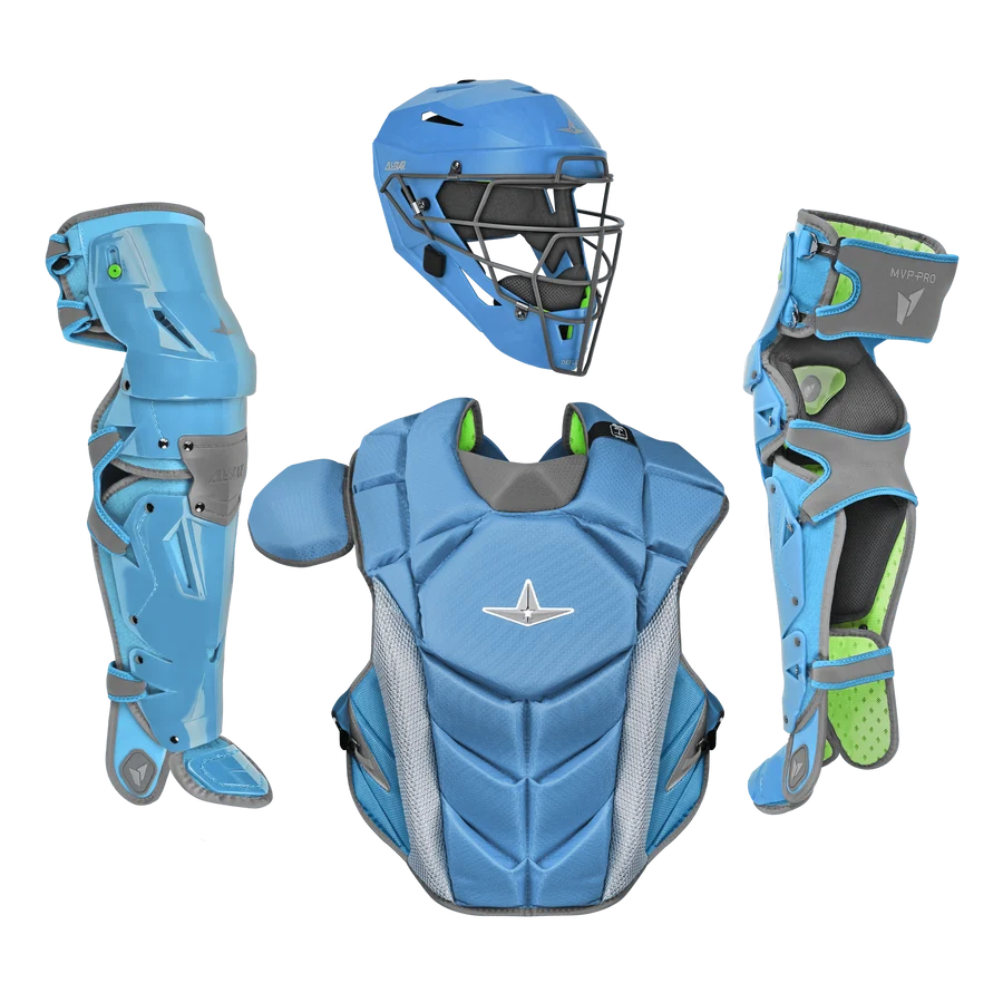 All Star MVP-PRO™ LT Series Baseball Catcher's Kit Baseball Catcher's Protective Equipment All