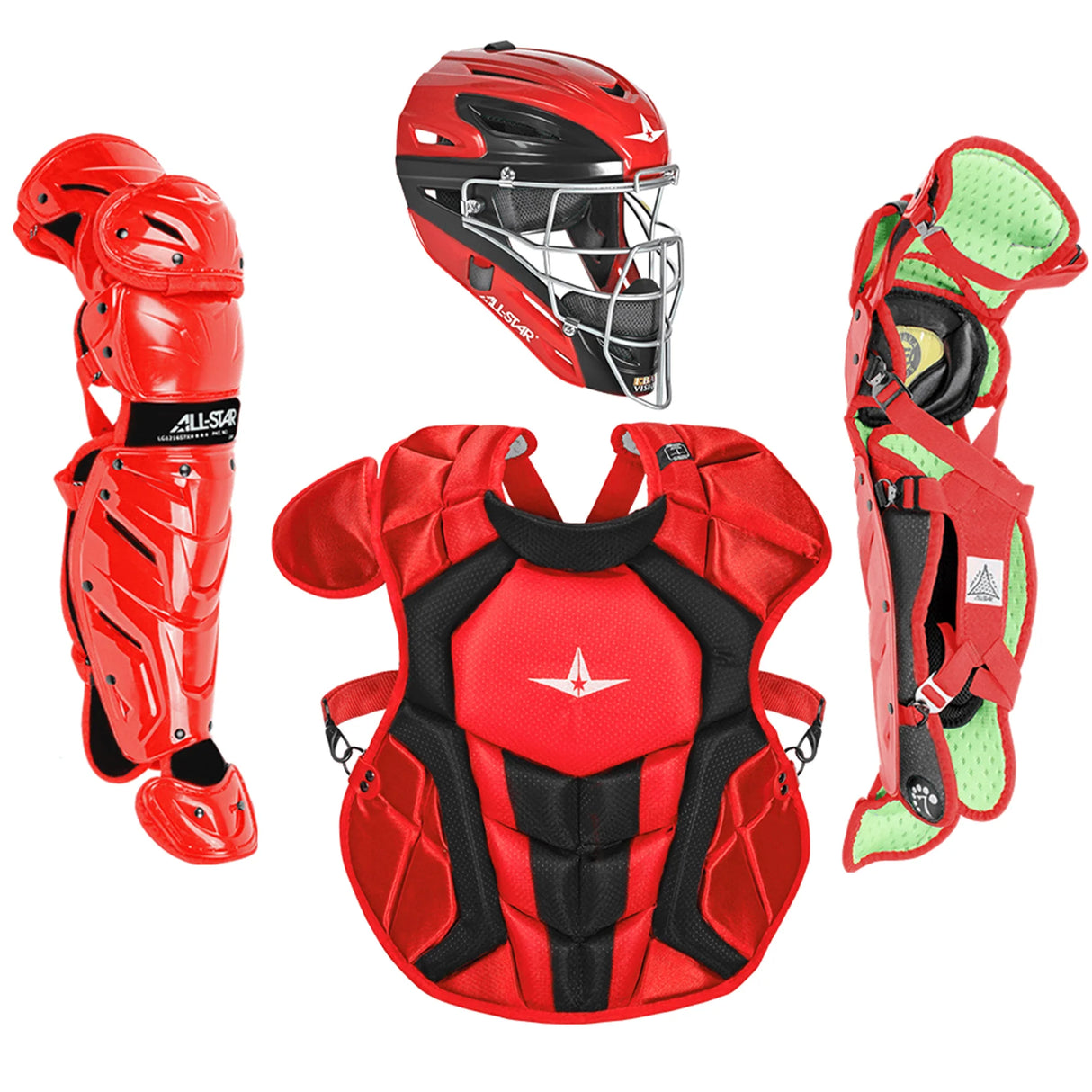 All Star Youth & Intermediate S7 AXIS™ Professional Baseball Catcher's Kit