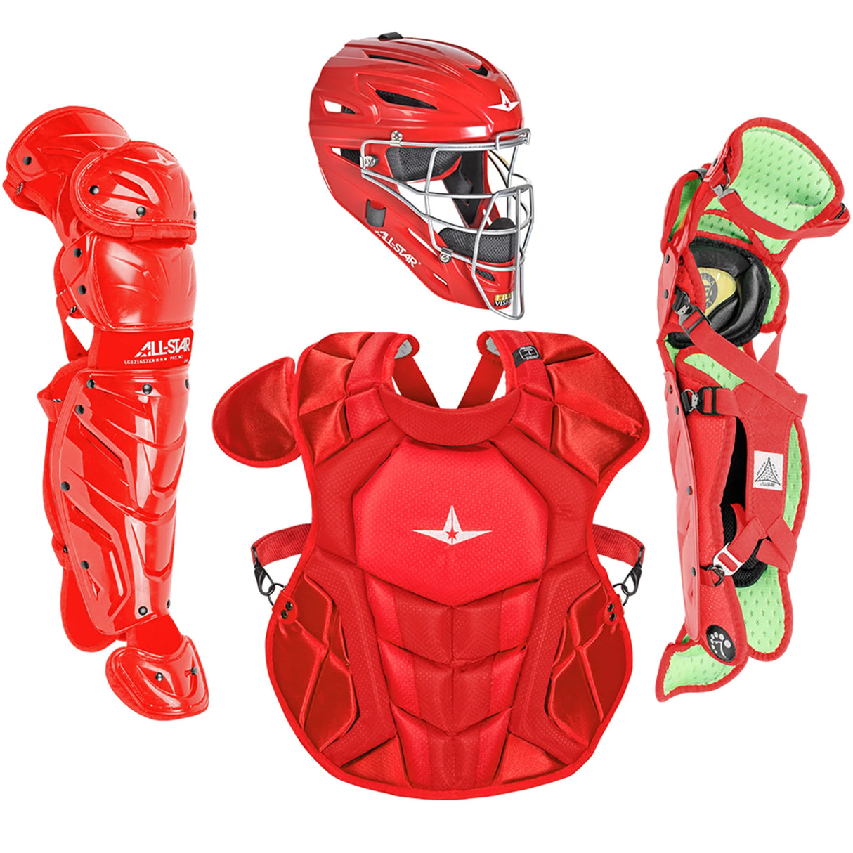 All Star Youth & Intermediate S7 AXIS™ Professional Baseball Catcher's Kit