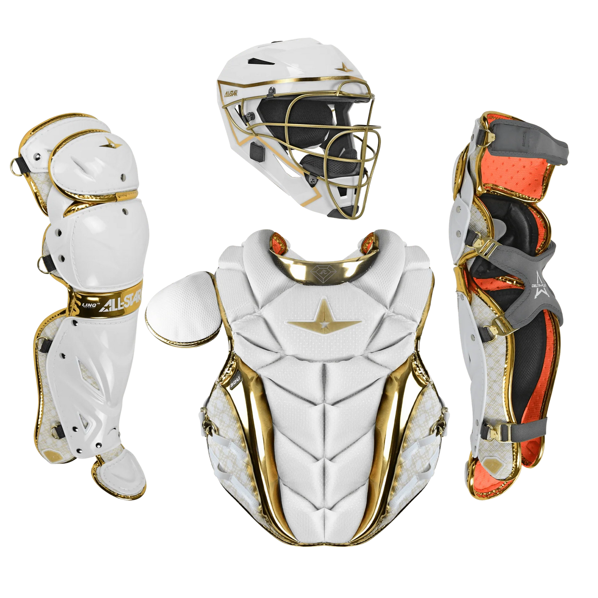 All Star PHX™ Gold Diamond Collection Softball Catching Kit