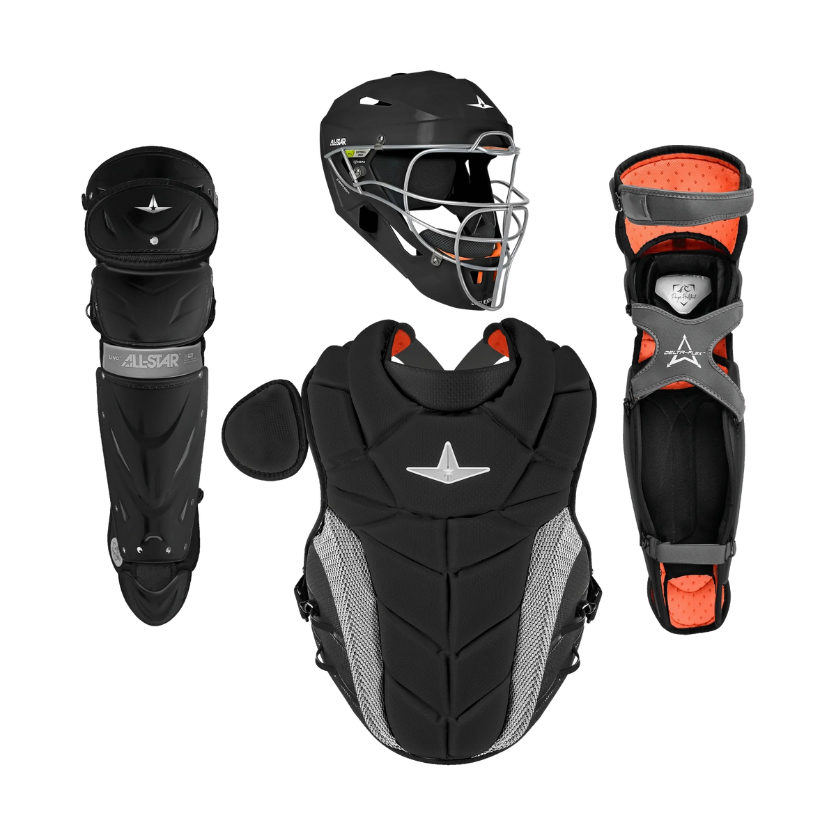 All Star Adult 27' Season PHX™ LT Series Softball Catching Kit-1