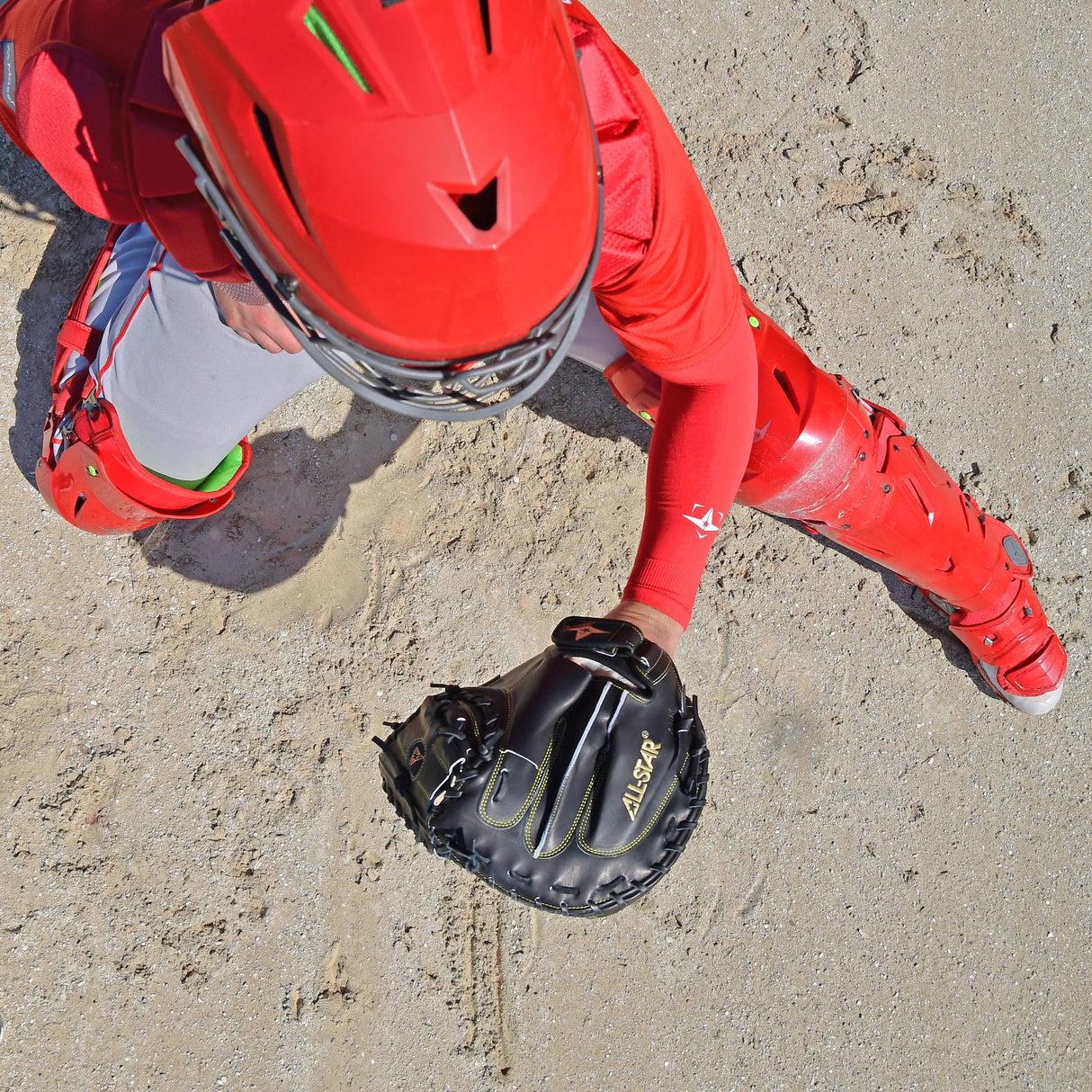 All Star Adult Pro-Elite™ Baseball Catcher Mitt-8