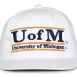 The Game Headwear Michigan Retro Bar Design Hat
