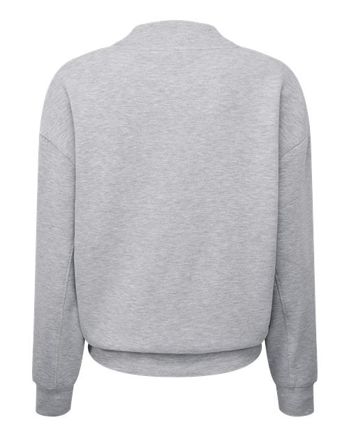 TriDri Women's Luxe Mock Neck Sweatshirt-2