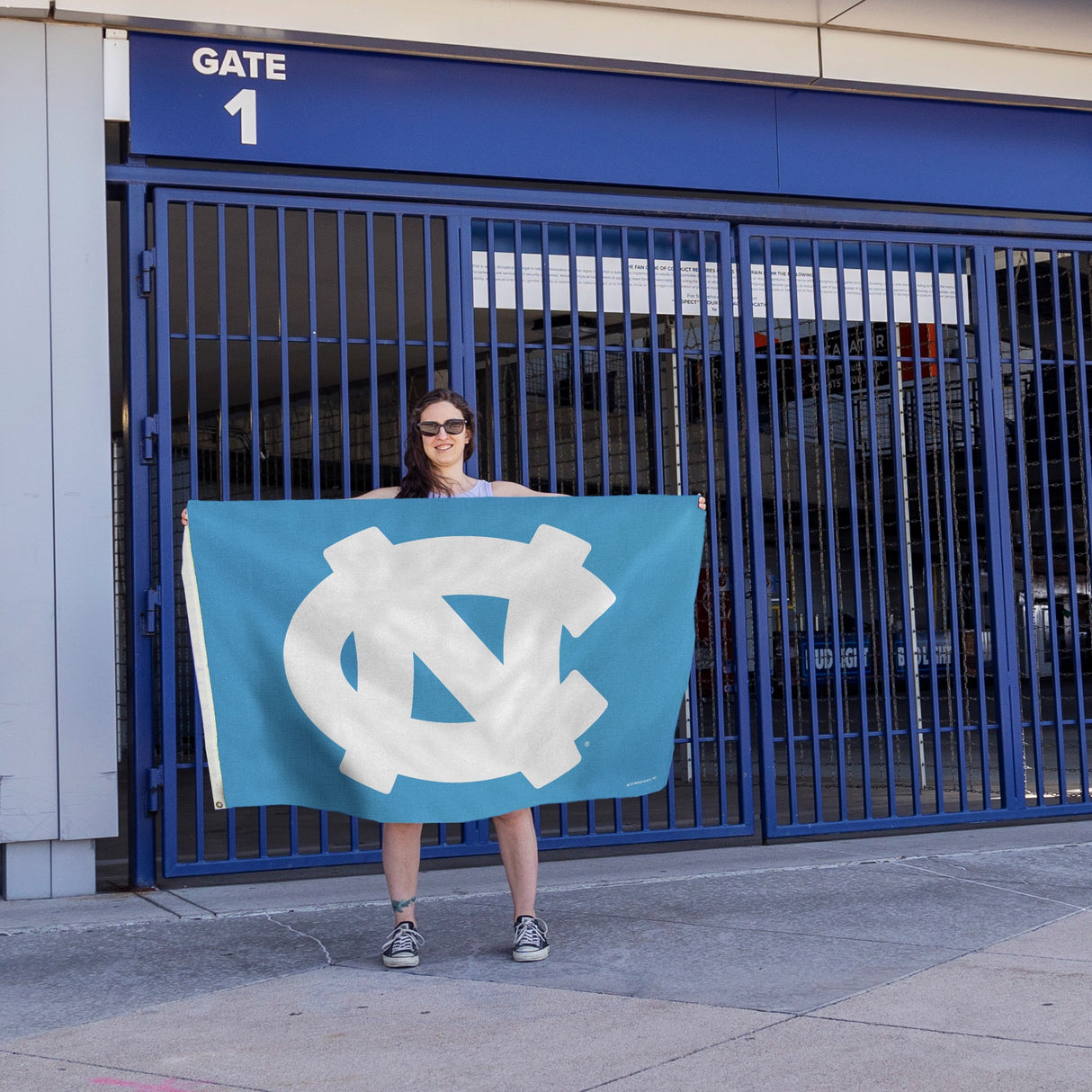 Rico Industries NCAA North Carolina Tar Heels Standard 3' x 5' Banner Flag-4