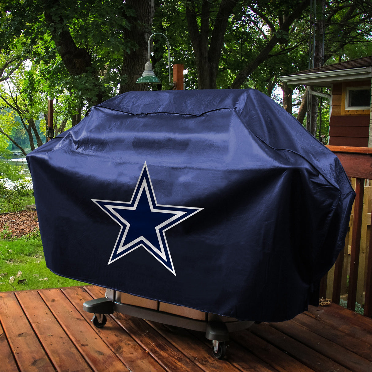 Rico Industries NFL Kansas City Chiefs Black Deluxe Grill Cover-4