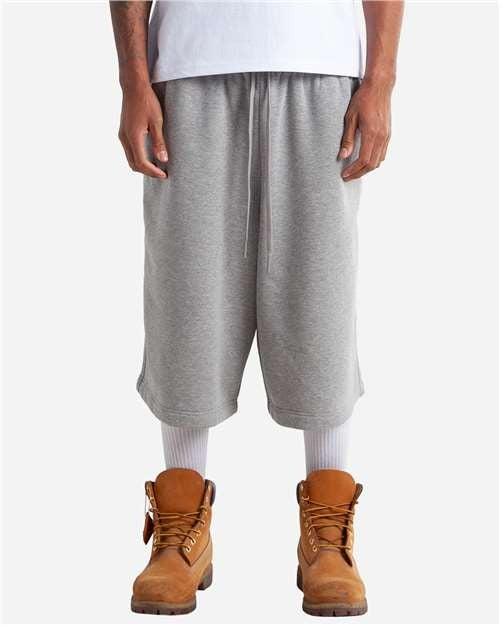 Shaka Wear Men's Baggy Fleece Shorts-1
