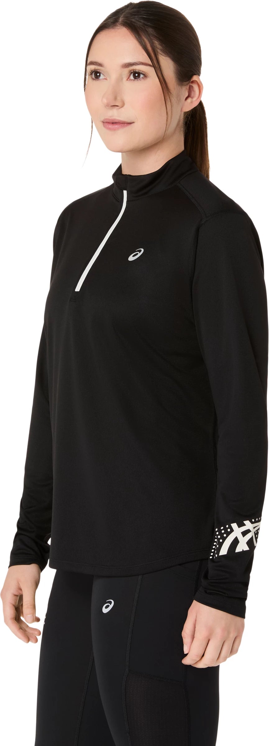 Asics Women's Icon 1/2 Zip Long Sleeve Top-3