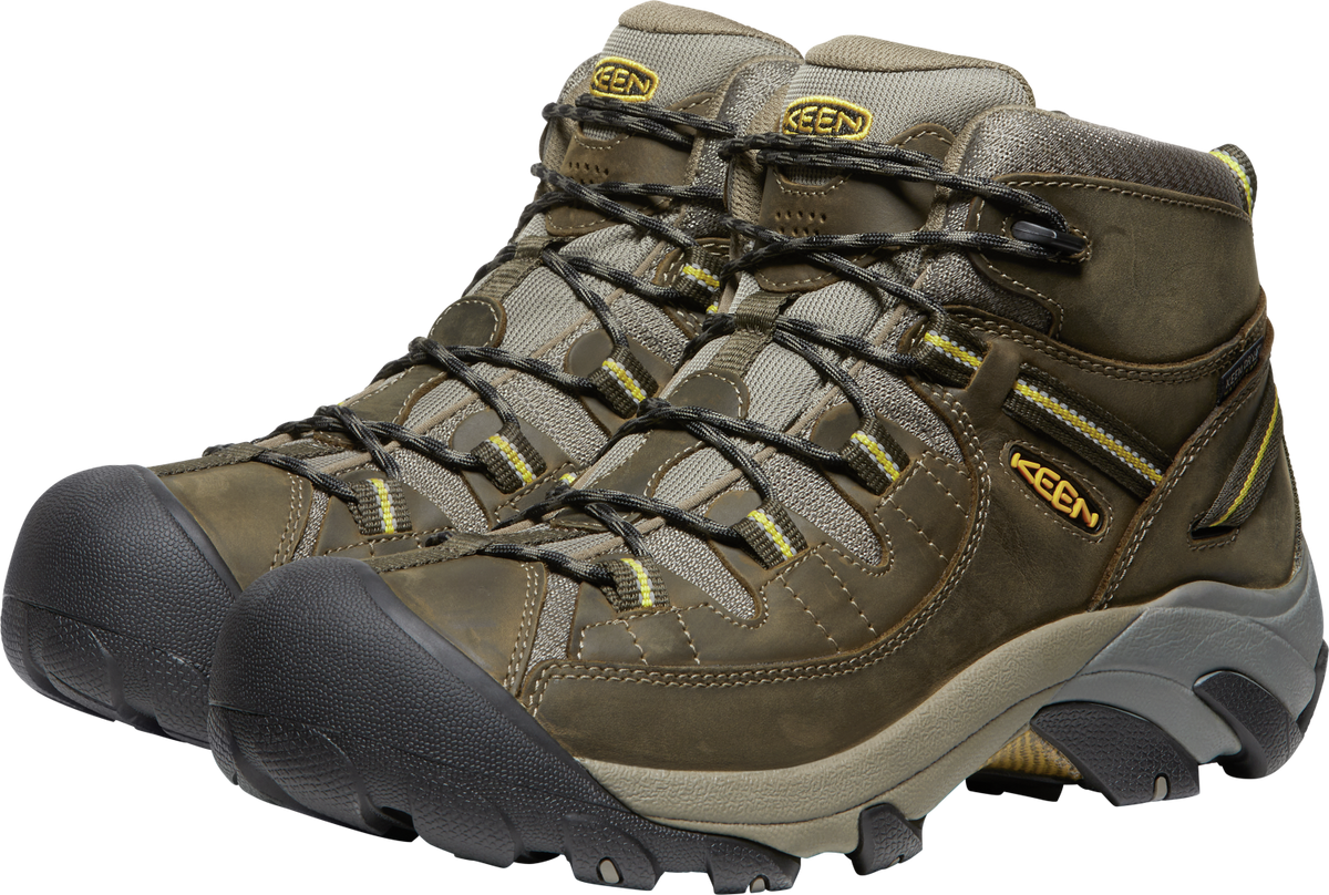 KEEN Men's Targhee II Mid Waterproof Hiking Boots-4