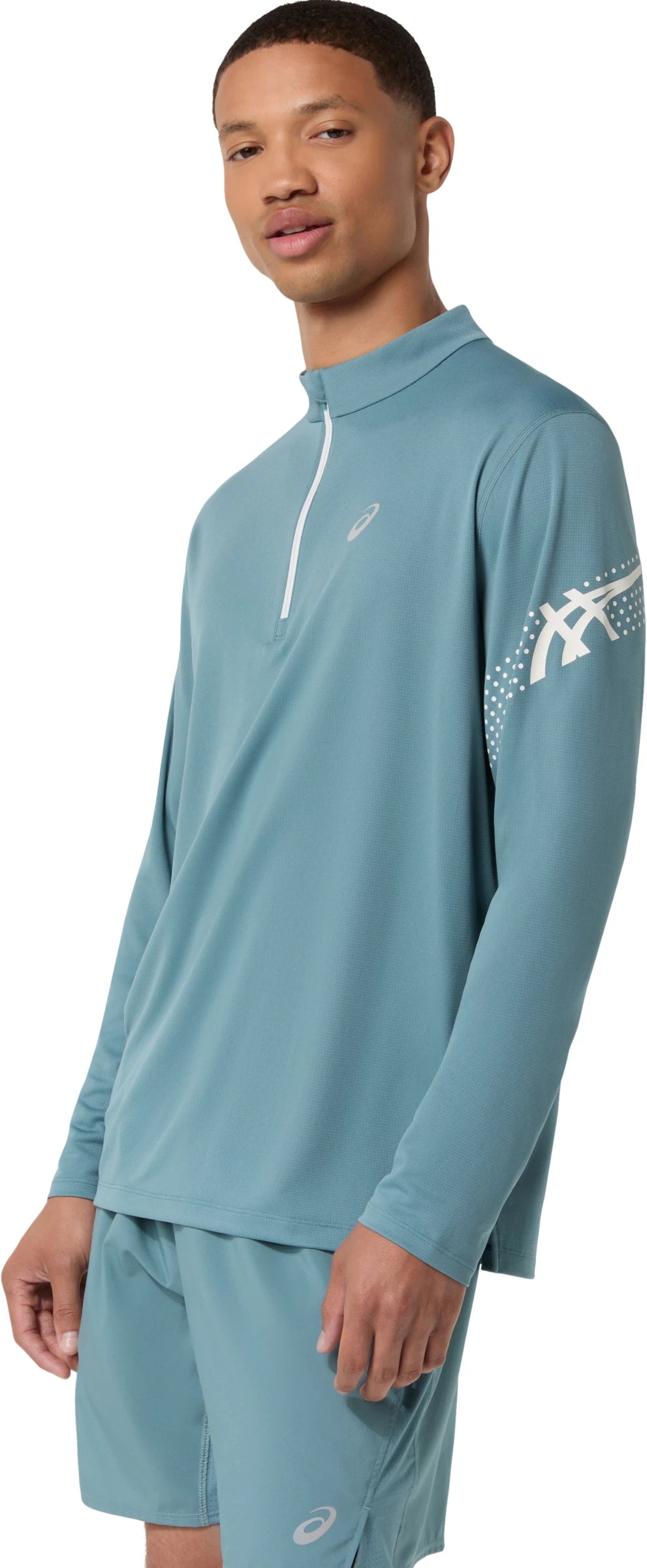 Asics Men's Icon Long Sleeve 1/2 Zip Top-3