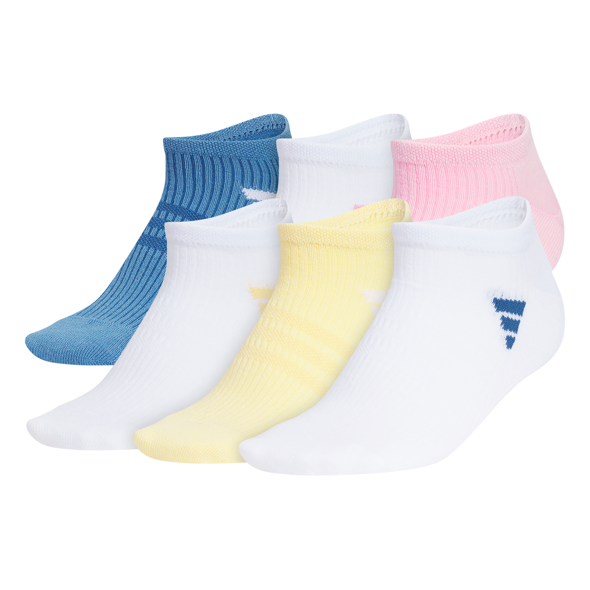 adidas Women's Superlite 3.0 6-Pack No Show Sock Unisex Accessories Socks